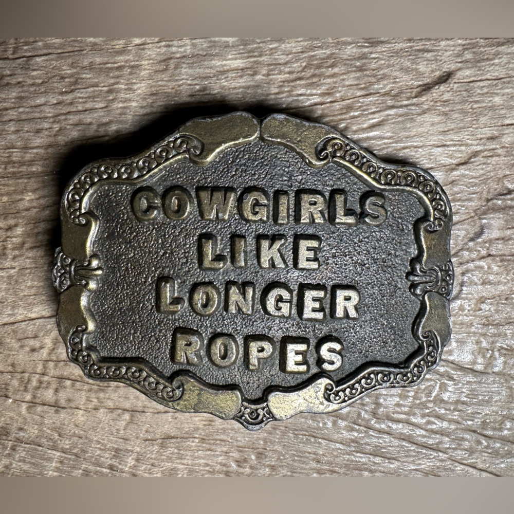 Vintage Style Belt Buckle with Engraving